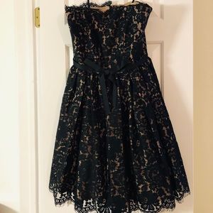 Neiman Marcus/Target Black Lace Cocktail Dress